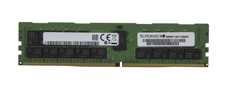 MEM-DR432L-SL02-ER32 SuperMicro 32GB PC4-25600 DDR4-3200MHz Registered ECC CL22 288-Pin DIMM 1.2V Dual Rank Memory Module