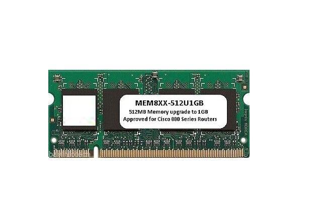 MEM8XX-512U1GBD= Cisco Upgrade 512MB To 1GB Memory Upgrade For 881 Series