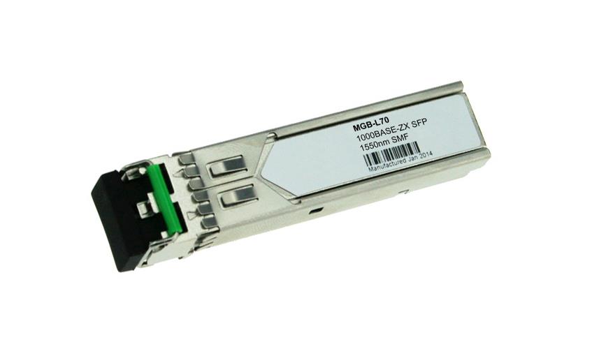 MGB-L70 Planet Technology 1Gbps 1000Base-LX Single-mode Fiber 70km 1550nm LC Duplex Connector SFP Mini-GBIC Transceiver Module