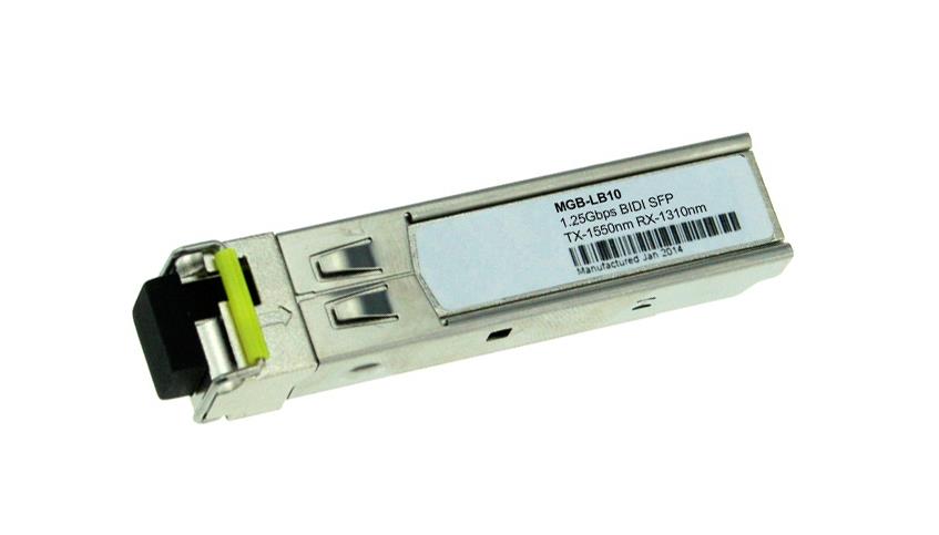 MGB-LB10 Planet Technology 1Gbps 1000Base-BX Single-mode Fiber 10km 1550nm SFP Mini-GBIC Transceiver Module