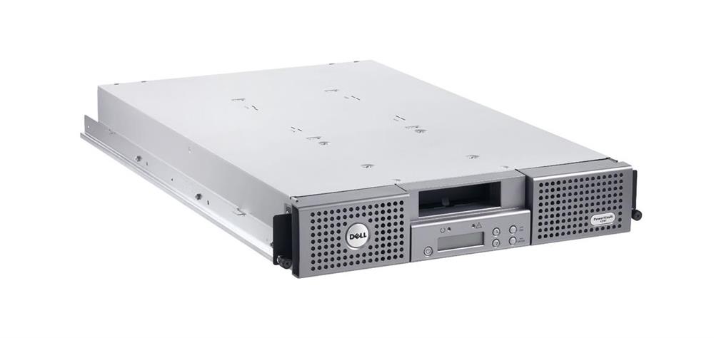 MH591 Dell PowerVault 124T Ultrium LTO-2 200/400GB 8-Slot SCSI LVD Tape Autoloader (Refurbished)