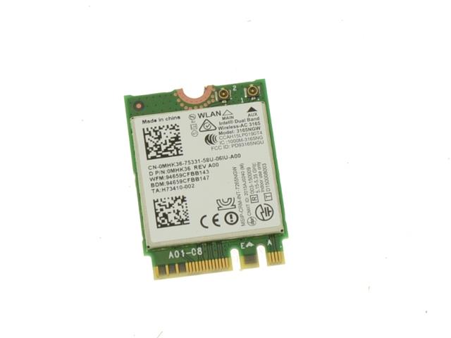 MHK36 Dell Wireless 802.11ac Network Card