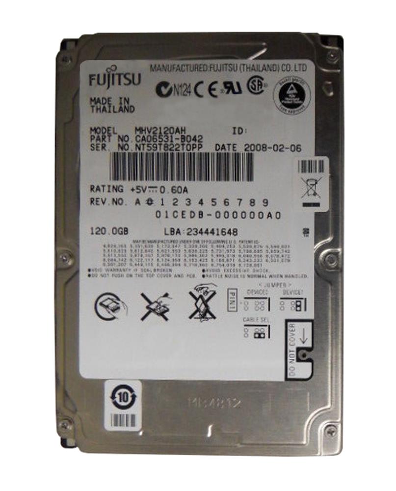MHV2120AH Fujitsu Mobile 120GB 5400RPM ATA-100 8MB Cache 2.5-inch Internal Hard Drive