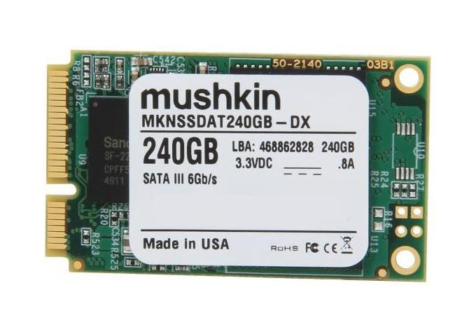 MKNSSDAT40GBDX Mushkin Atlas Deluxe 40GB MLC SATA 6Gbps mSATA Internal Solid State Drive (SSD)