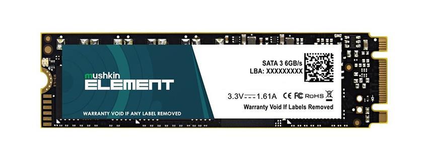 MKNSSDEL256GB-D8 Mushkin Enhanced Element Series 256GB SATA 6Gbps M.2 2280 Internal Solid State Drive (SSD)