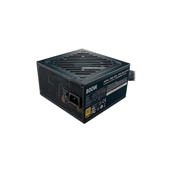 MPW-8001-ACAAG-IN Cooler Master G 800-Watts 100-240V AC 12-6A 47-63Hz 80-Plus Gold ATX Power Supply