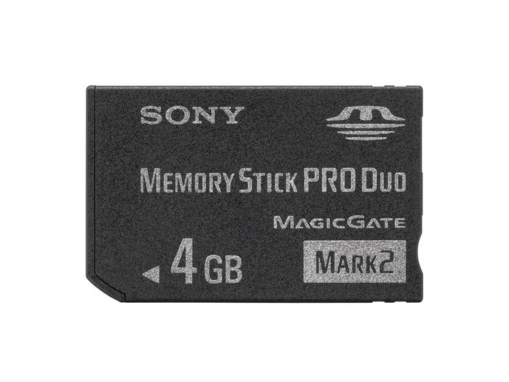 MSMT4G/TQMN Sony 4GB Pro DUO Mark2 Flash Memory Stick