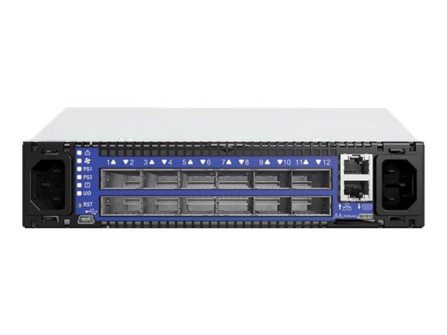 MSX1012B-2BRS Mellanox SwitchX-2 SX1012 12-Ports QSFP 40GbE 1U Ethernet Switch (Refurbished)
