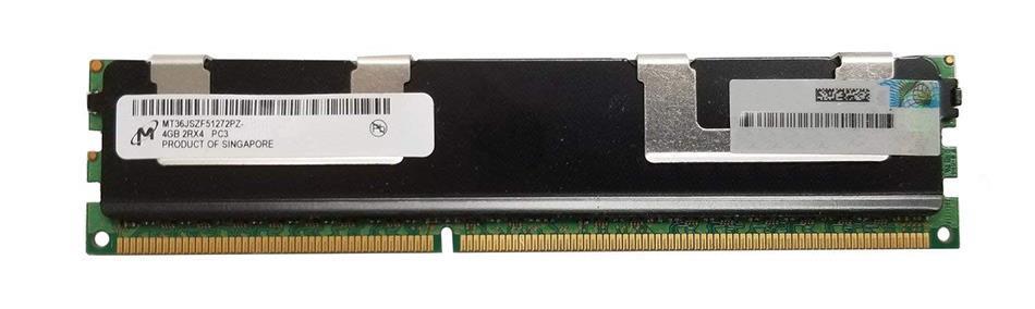 MT36JSZF51272PZ-1G6 Micron 4GB PC3-12800 DDR3-1600MHz ECC Registered CL11 240-Pin DIMM Dual Rank Memory Module