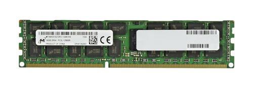 MT36KSF2G72PZ-1G6D1F Micron 16GB PC3-12800 DDR3-1600MHz Registered ECC CL11 240-Pin DIMM 1.35V Low Voltage Dual Rank Memory Module