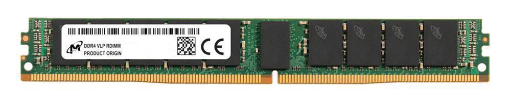 MTA18ADF4G72PZ-3G2B2 Micron 32GB PC4-25600 DDR4-3200MHz Registered ECC CL22 288-Pin DIMM 1.2V Single Rank Very Low Profile (VLP) Memory Module