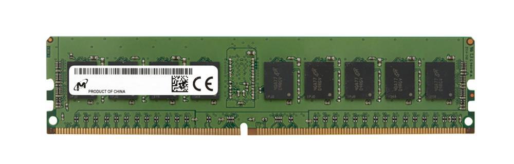 MTA18ASF1G72PZ-2G3B1 Micron 8GB PC4-19200 DDR4-2400MHz Registered ECC CL17 288-Pin DIMM 1.2V Single Rank Memory Module