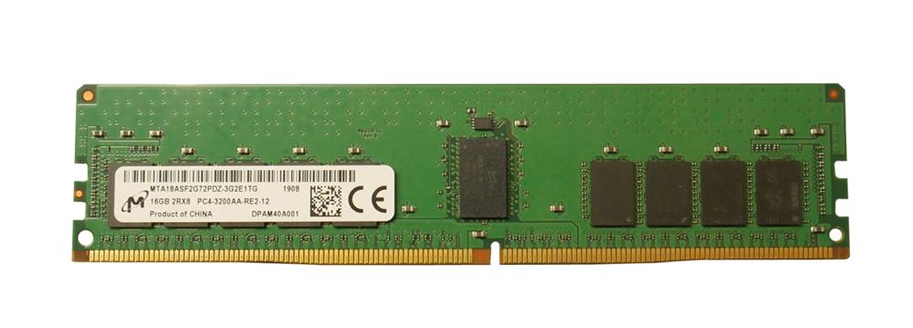 MTA18ASF2G72PDZ-3G2E1TG Micron 16GB PC4-25600 DDR4-3200MHz Registered ECC CL22 288-Pin DIMM 1.2V Dual Rank Memory Module