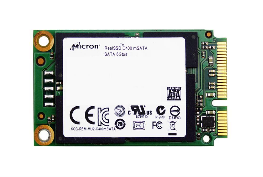 MTFDDAT064MAM-1J1AB Micron RealSSD C400 64GB MLC SATA 6Gbps mSATA Internal Solid State Drive (SSD)