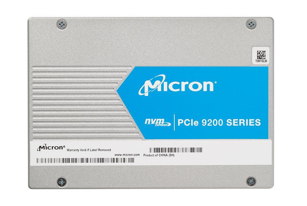 MTFDHAL8TATCW-1AR1ZA Micron 9200 ECO Series 8TB TLC PCI Express NVMe 3.0 x4 3D NAND Read Intensive 2.5-Inch Solid State Drive (SSD)