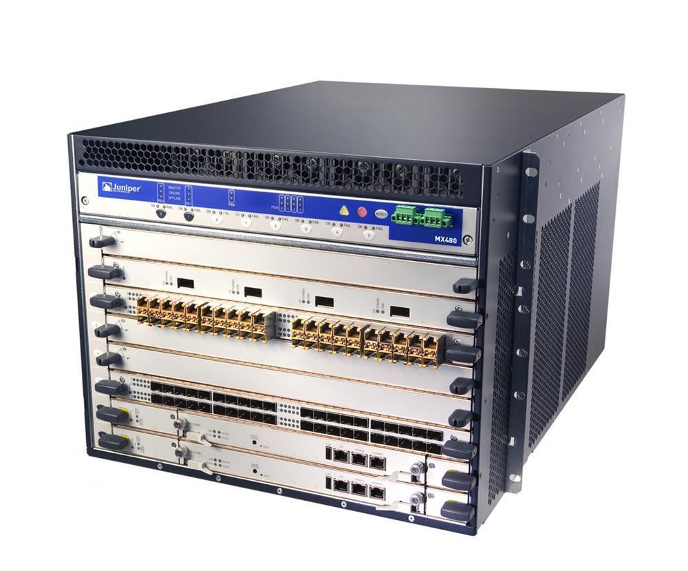 MX480-PREMIUM3-AC Juniper MX480 Universal Edge Router (Refurbished)