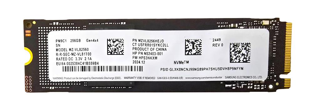 MZ-VL82560 Samsung PM9C1 Series 256GB TLC 3D-NAND PCI Express 4.0 x4 M.2 2280 Internal Solid State Drive (SSD)