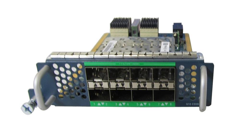 N10-E0080/NEW Cisco 8-Port Fibre Channel Expansion Module (Refurbished)
