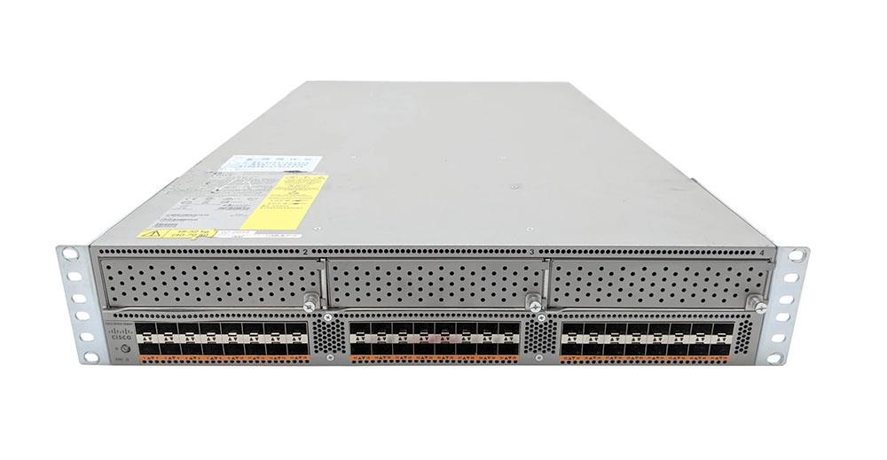 N5K-C5596UP Cisco One Nexus 5596UP 48-Ports RJ-45 10/100/1000Base-T Manageable Layer 3 Rack-mountable 2U with Gigabit SFP+ Switch (Refurbished)