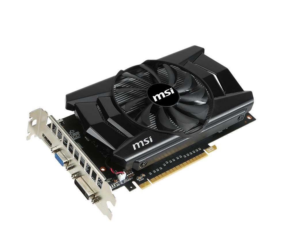 N750TI2GD5OC MSI Nvidia GeForce Gtx 750 Ti Classic 2GBdr5 Oc 5400MHz Memory Clock N750ti-2gd5/oc Video Graphics Card