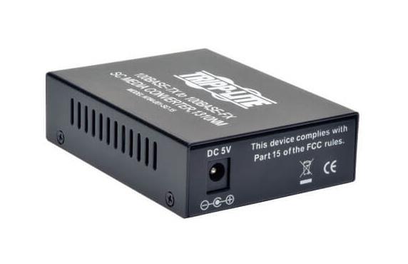 N784-001-SC-15 Tripp Lite 10/100 UTP to Singlemode Fiber Media Converter RJ45 / SC 15km 1310nm