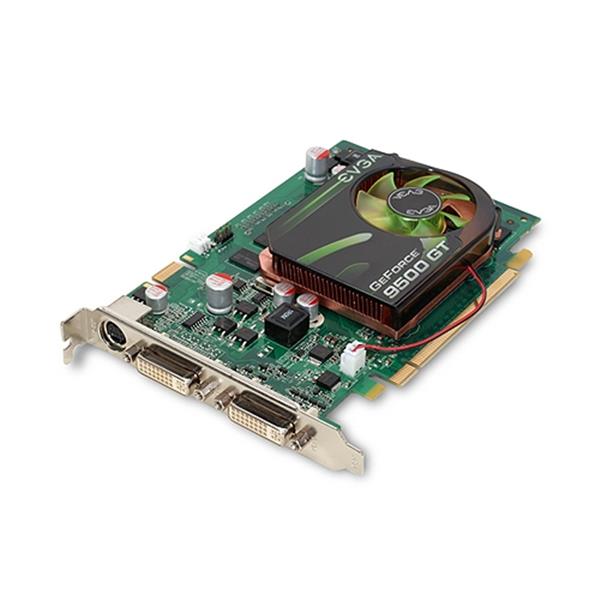 N95D2-LF EVGA GeForce 9500 GT 1GB 128-Bit DDR2 PCI Express 2.0 x16 Dual DVI/ HDTV/ S-Video Out/ HDCP Ready/ SLI Supported Video Graphics Card