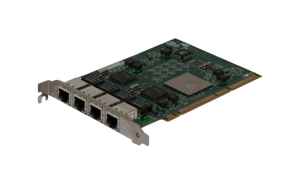 NC340T HP Quad-Ports RJ-45 1Gbps 10Base-T/100Base-TX/1000Base-T Gigabit Ethernet PCI-X Server Network Adapter
