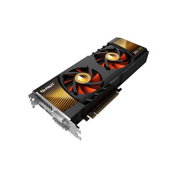 NE5X580010CB Palit Microsystems (HK) Limited Palit GeForce GTX 580 1536MB GDDR5 384-Bit PCI Express x16 2.0 Video Card