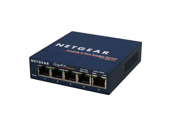NETGS105NA NetGear 5-Port Gigabit Desktop Switch (Refurbished)