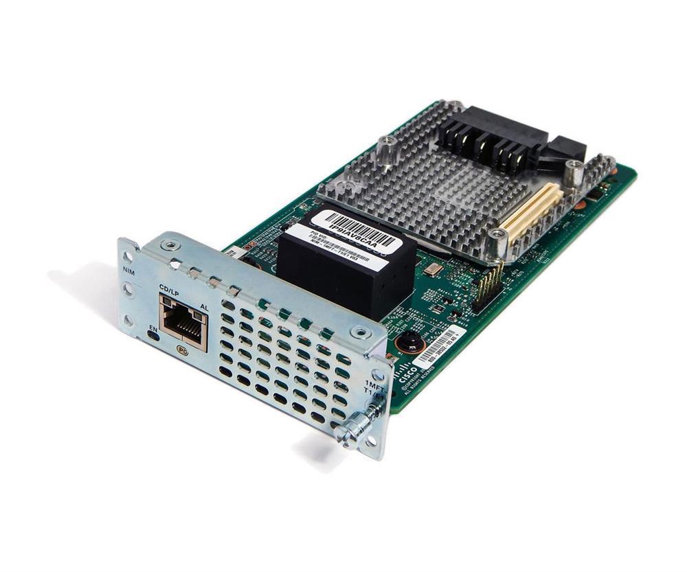 NIM-T1/E1-01 Enterasys 1-Port T1/E1 Network Interface module T1/E1 (Refurbished)