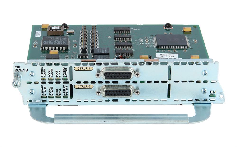 NM-2CE-1B Cisco 2600/3600 2Port Channelised E1 ISDN PRI Balanced Network Module