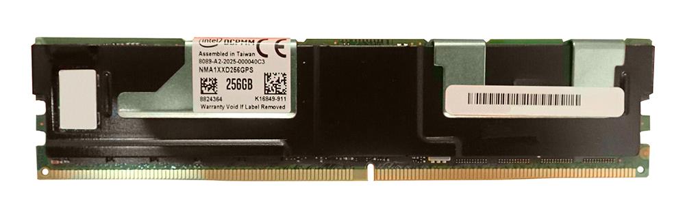 NMA1XXD256GPSU4 Intel Optane Persistent 100 Series 256GB PC4-21300 DDR4-2666MHz DDR-T 18W TDP 288-Pin PMem DIMM Memory Module