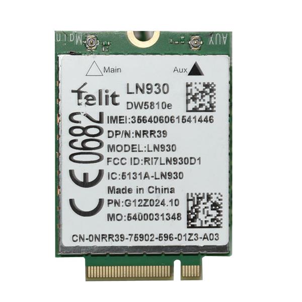 NRR39 Dell 4G/LTE/DC-HSPA+ WWAN NGFF Module Card