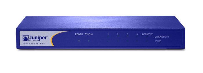 NS-5GT-103-PCCW Juniper NetScreen-5GT Firewall Security Appliance with Power Cord (Refurbished)