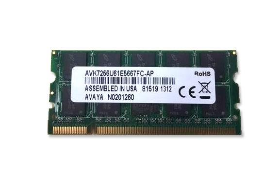 NTDW5309E6 Avaya 2GB PC2-5300 667Mhz ECC Memory Upgrade for CPDC (Refurbished)