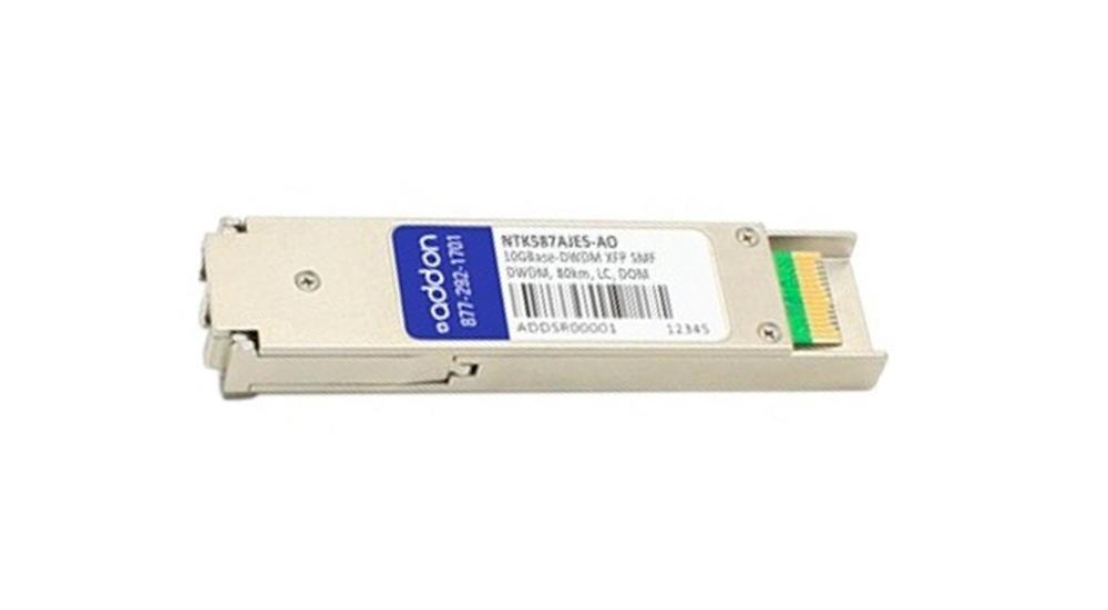 NTK587AJE5AO ADDONICS 10Gbps 10GBase-DWDM Single-mode Fiber 80km 1531.90nm LC Connector XFP Transceiver Module for Ciena Compatible 