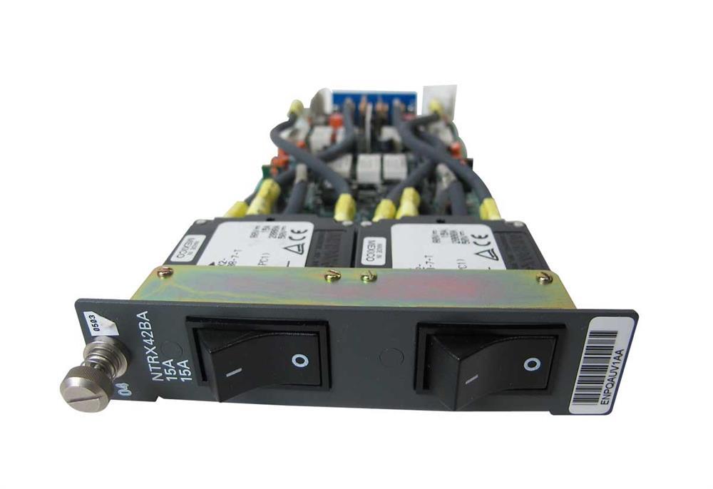 NTRX42BA Nortel Networks Msp Breaker Module 15a & 15a (Refurbished)