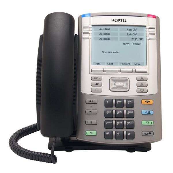 NTYS05BFGS Nortel 1140E IP Phone Wired Bluetooth Wall Mountable, Desktop VoIP USB Power Over Ethernet (Refurbished)