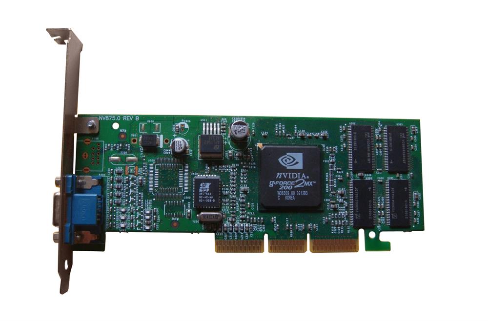 NV875.0 Nvidia 32MB Agp Video Graphics Card With Vga Output