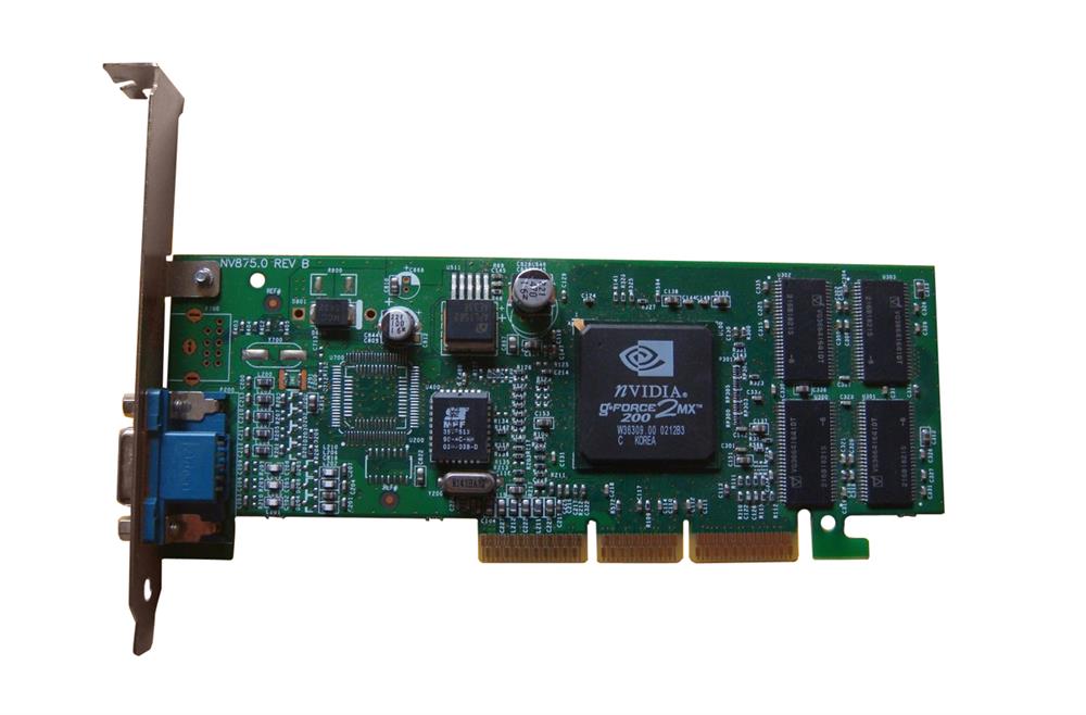NV875.0 Nvidia 32MB Agp Video Graphics Card With Vga Output