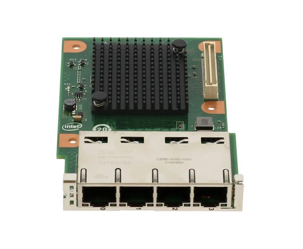 OCP-I357-T4 Intel 4-Port 1Gb/s RJ-45 GE 10/100/1000Base-T Network Card