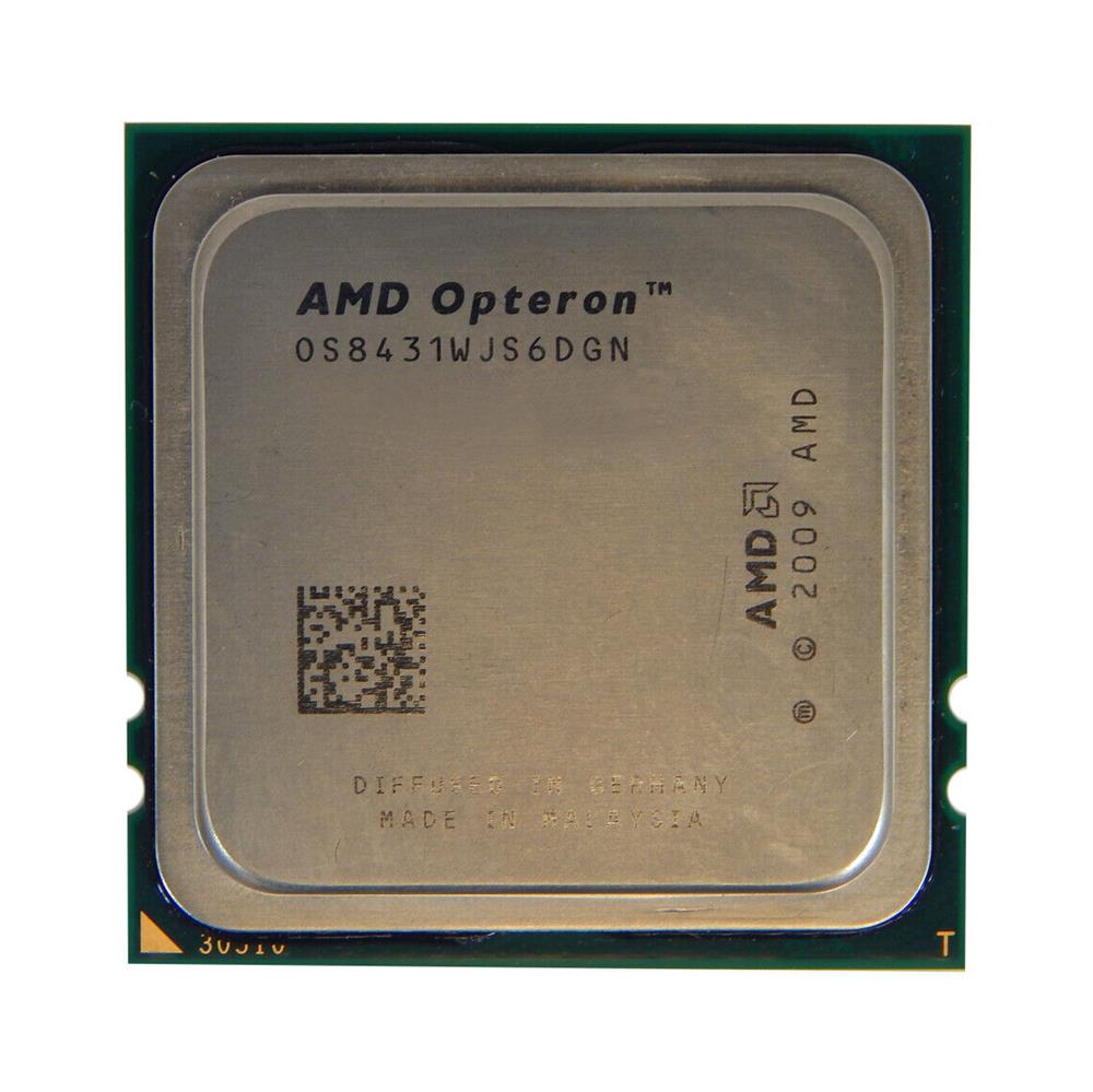 OS8431WJS6DGN02 AMD Opteron 8431 6-Core 2.40GHz 2400MHz HT 6MB L3 Cache Socket F Processor