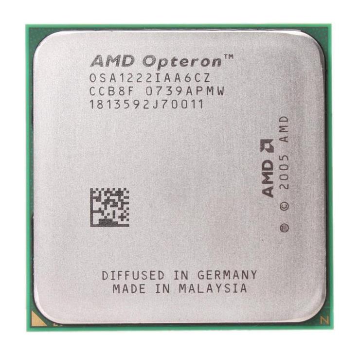 OSA1222IAA6CZ AMD Opteron 1222 Dual-Core 3.00GHz 2MB L2 Cache Socket AM2 Processor