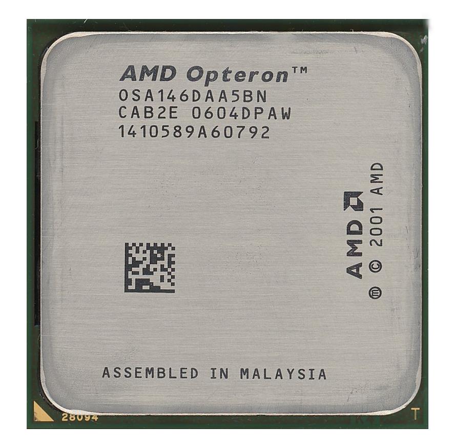 OSA146DAA5BN AMD Opteron 146 2.00GHz 1MB L2 Cache Socket 940 Processor
