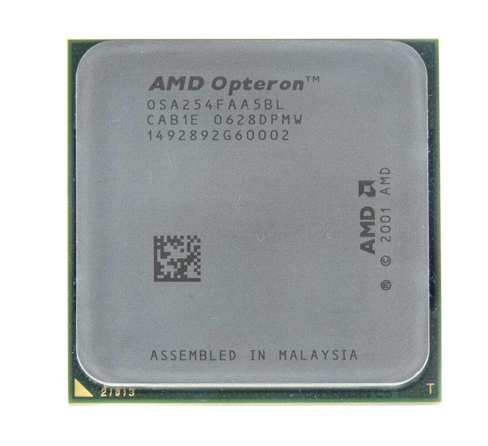 OSA254FAA5BL AMD Opteron 254 2.8GHz 1000MHz FSB 1MB L2 Cache Socket 940 Processor OEM