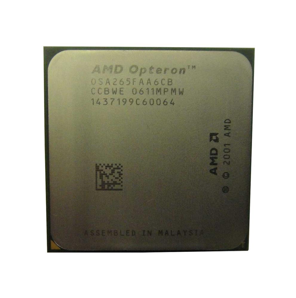 OSA265FAA6CB AMD Opteron 265 Dual-Core 1.80GHz 1000MHz FSB 2MB L2 Cache Socket 940 Processor