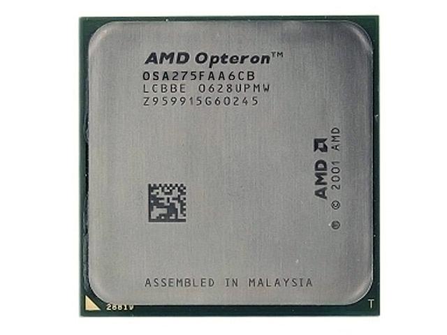 OSA275FAA6CB AMD Opteron 275 Dual Core 2.20GHz 1000MHz FSB 2MB L2 Cache Socket 940 Processor