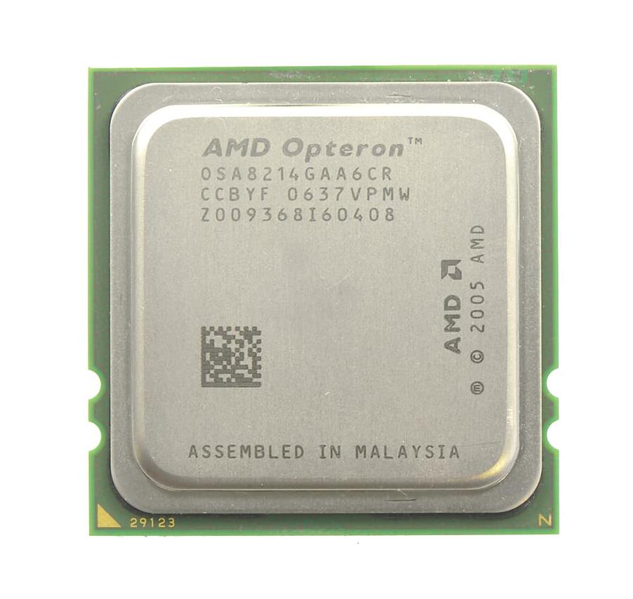 OSA8214GAA6CR-06 AMD Opteron 8214 Dual-Core 2.20GHz 2MB L2 Cache Socket F Processor
