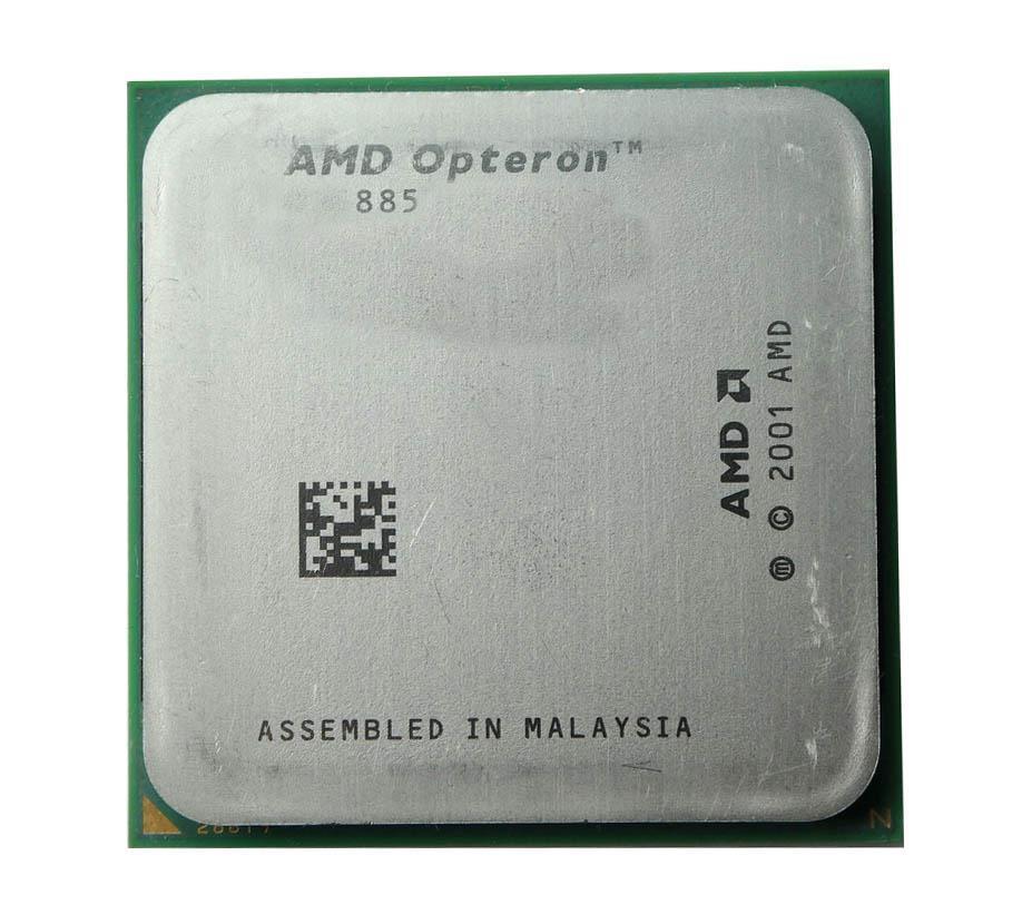 OSA885FAA6 AMD Opteron 885 Dual-Core 2.60GHz 1000MHz FSB 2MB L2 Cache Socket 940 Processor