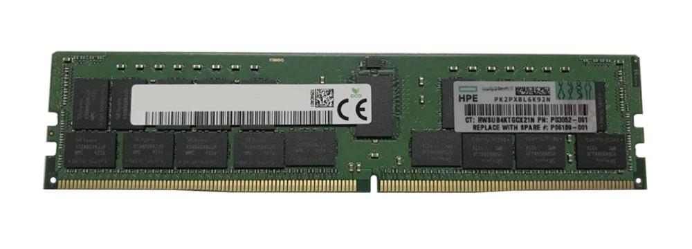 P03052-001 HPE 32GB PC4-23400 DDR4-2933MHz Registered ECC CL21 288-Pin DIMM 1.2V Dual Rank Memory Module